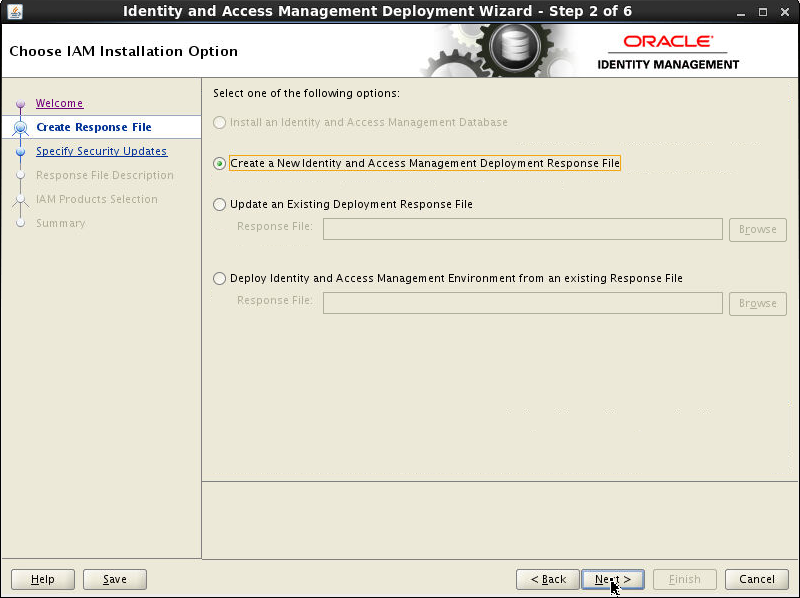 IAM Installation Option