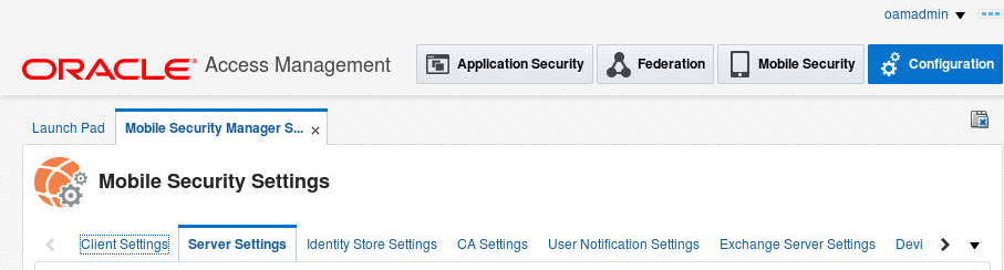 Mobile Security Setings