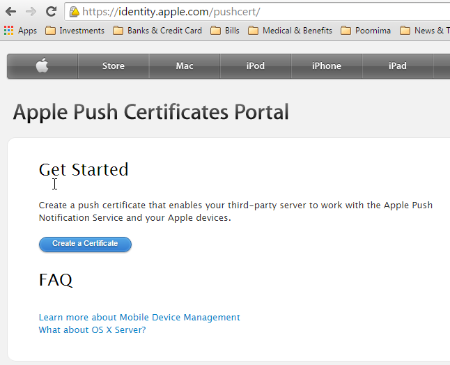 Apple Certificate