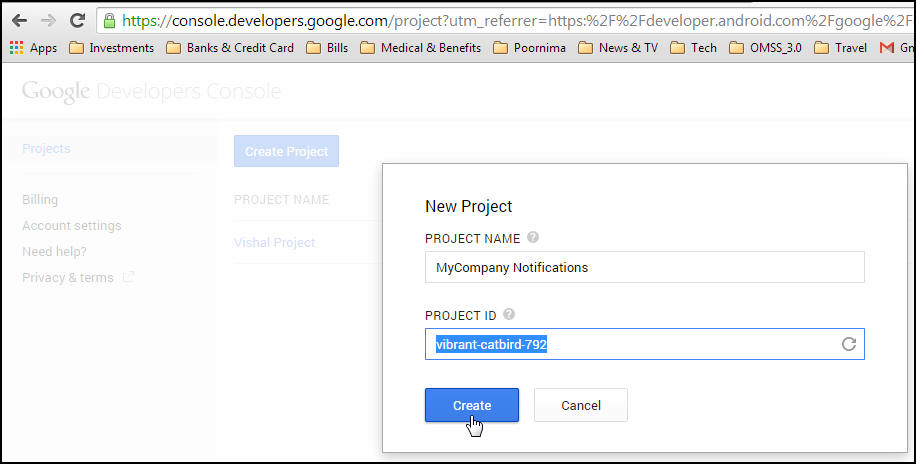 Google API Project