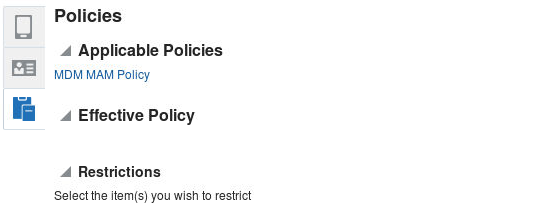 policies