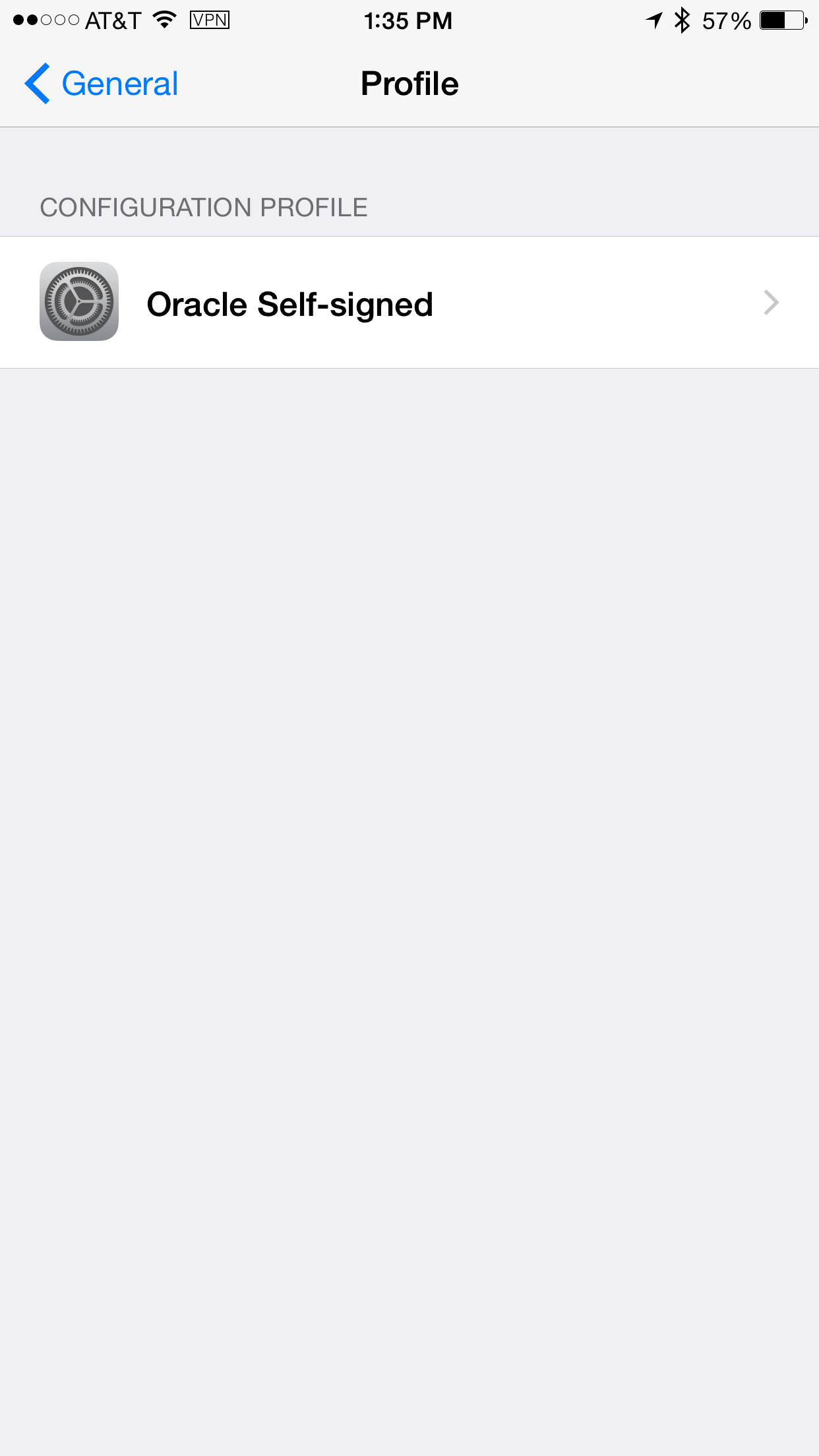 install MSAS's Self signed certificate