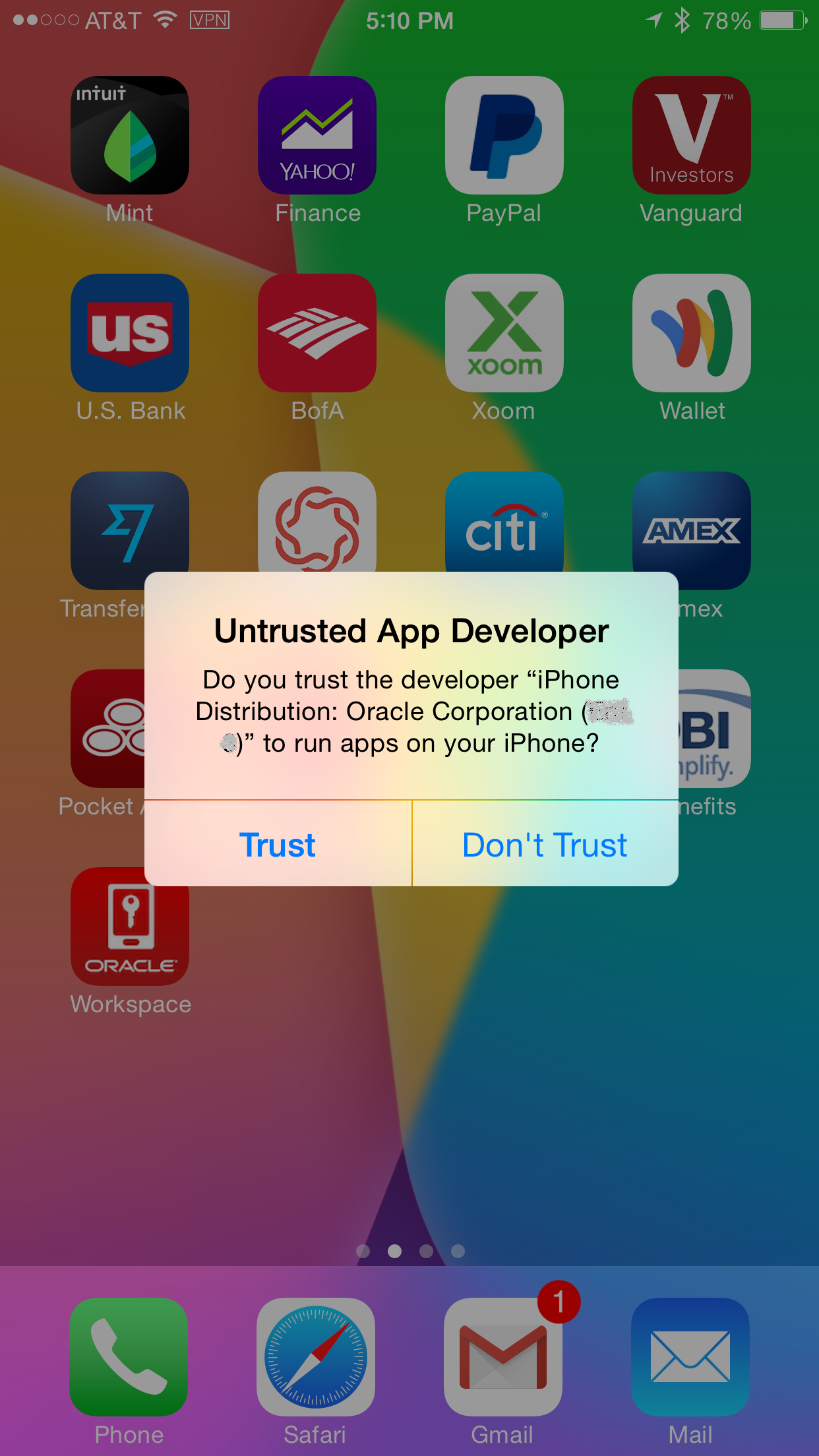 secure workspace launch