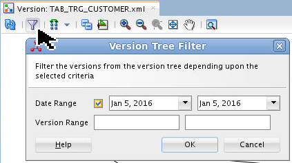 Version Tree Filter