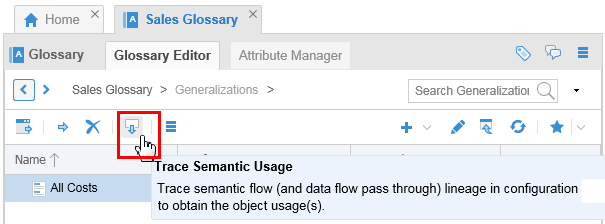 Trace Semantic Usage