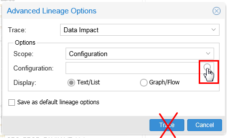 Advanced Lineage Options