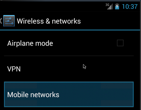 Mobile Network