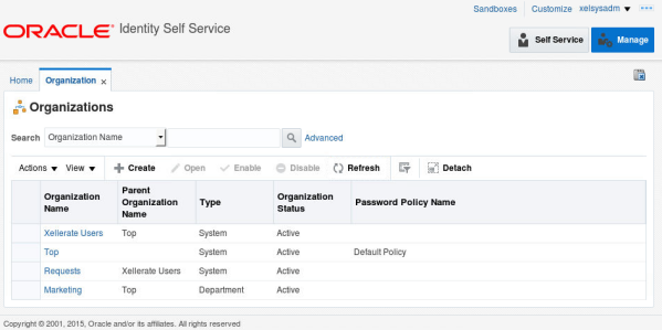 Creating an Organization - Step 6