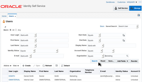 Searching based on a Criteria
