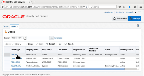 Select a User to Update