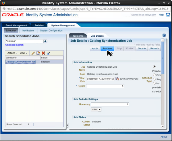 Running Scheduled Task - Step 4
