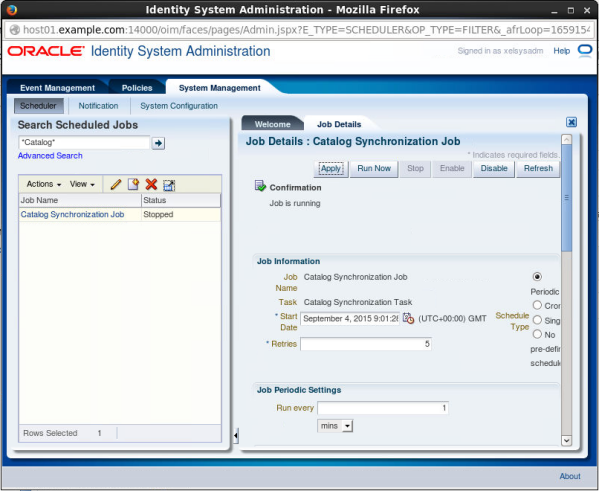 Running Scheduled Task - Step 5
