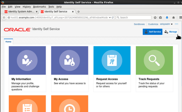 Creating a New User - Step 1