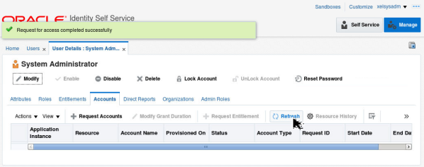 Creating a New User - Step 16