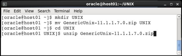 Extracting the Contents of the UNIX Connector Installation File