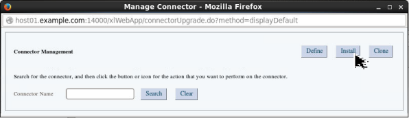 Installing the Connector - Step 2