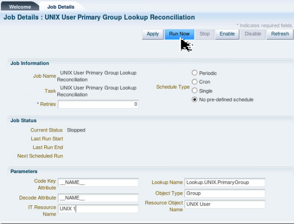 Creating Lookup IT Resource - Step 11