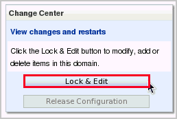 Lock the domain´s configuration.