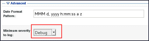 Settings for server1