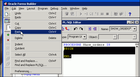 Managing Oracle Forms Menu Modules