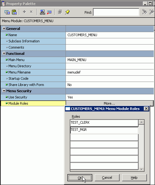 Managing Oracle Forms Menu Modules