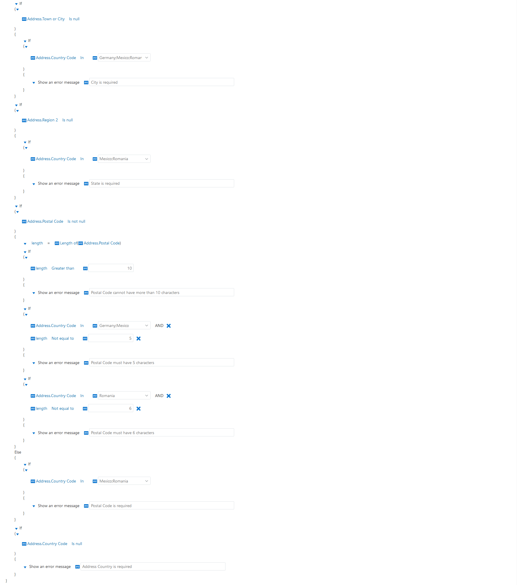 Person Address Validations 3/3
