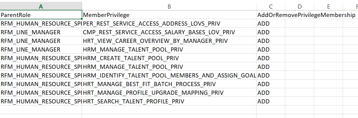CSV Opened in Excel