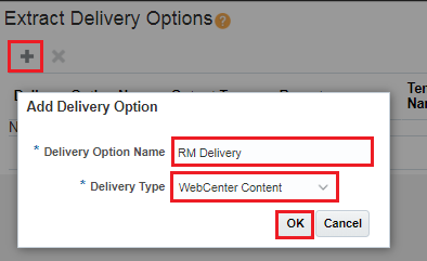 Add delivery option