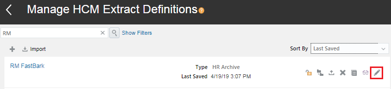 Access Extract Advanced Edit