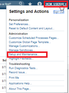 Setup and Maintenance