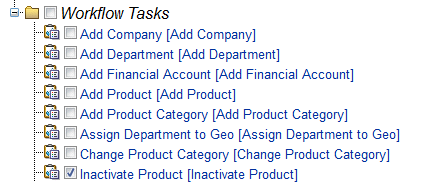 Inactivate Product Workflow Task