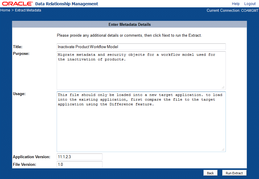 Metadata and Security Objects Dependencies