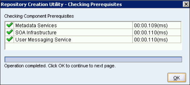 Repository Creation Utility - Checking Prerequisites