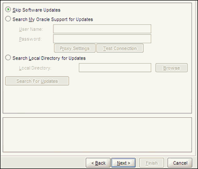 SOA Suite Installer - Software Updates
