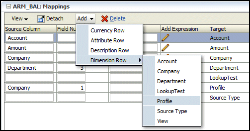 add profile dimension
