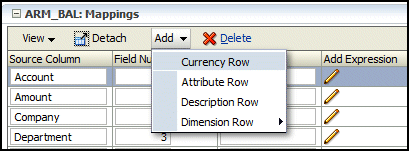Add currency dimension