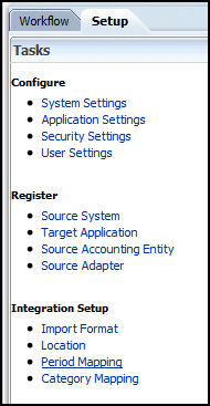 Select Period Mapping
