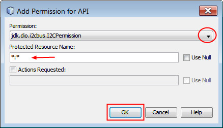 Add Permission for API