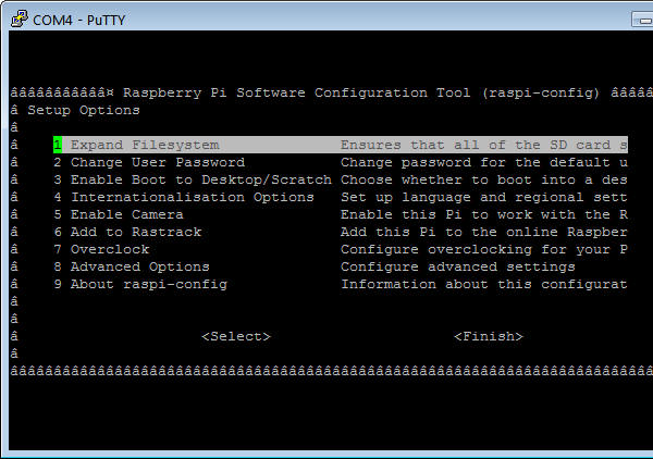 Raspberry Pi Configuration
