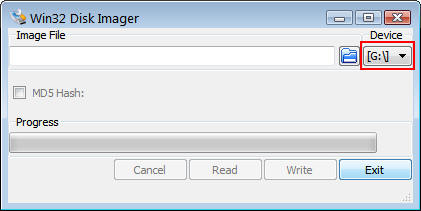 Win32 Disk Imager