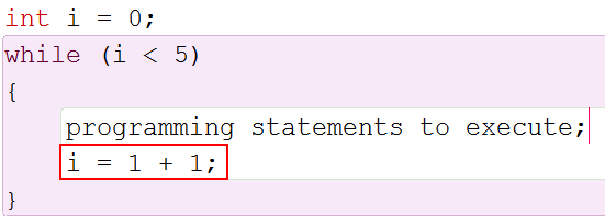 Increment Loop Variable