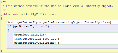 butterflyCrash Method