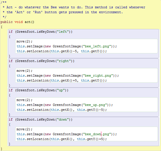 setImage Greenfoot Image