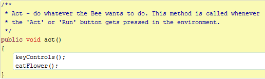 eatFlower Method Called