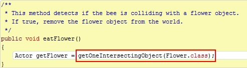 getOneIntersectingObject Method