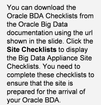 Oracle BDA Pre-Installation Steps
