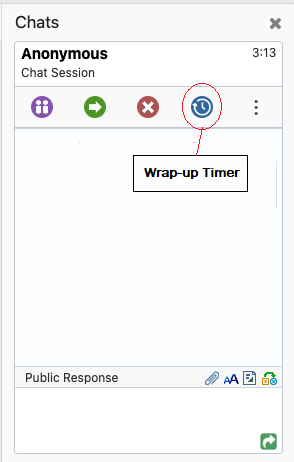 Wrap-up Timer in the Engagement Panel