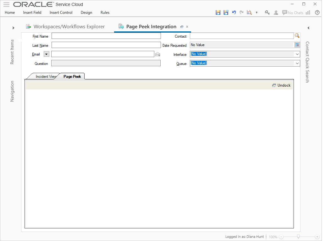 Oracle Service Cloud Agent Browser UI August 2019 What's New
