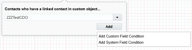 Add Custom Field Condition