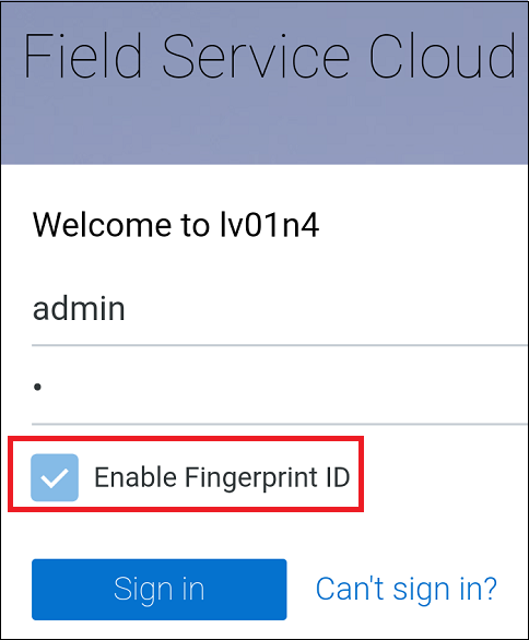 Biometric ID for Android Devices